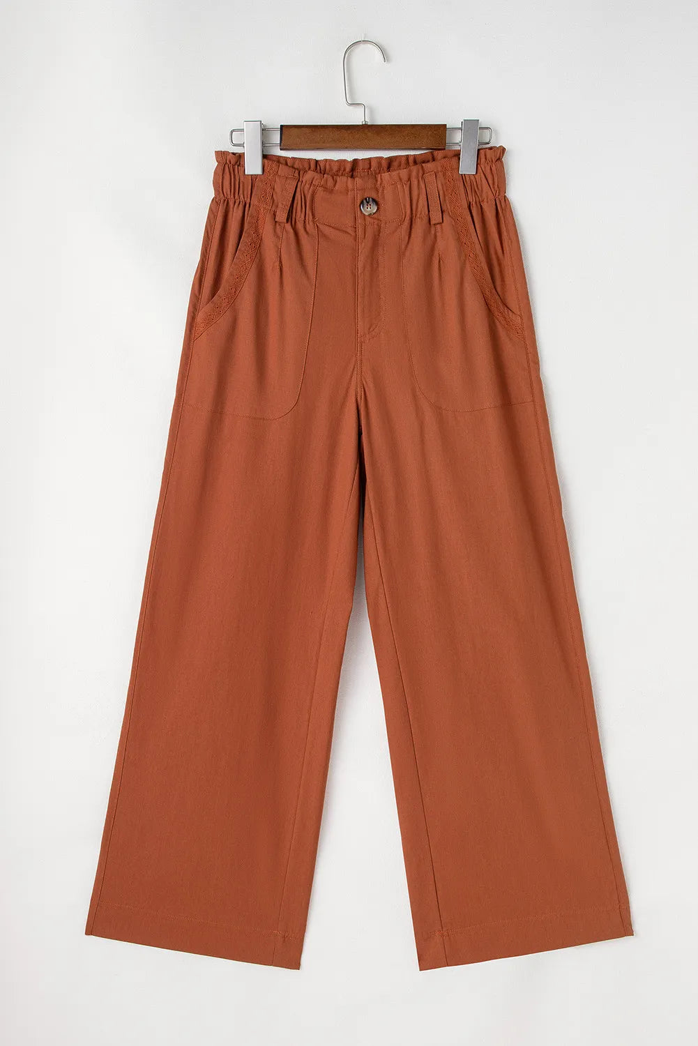 Wide Leg Pants with Pockets